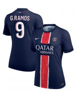 Paris Saint-Germain Goncalo Ramos #9 Domácí Dres pro Dámské 2024-25 Krátký Rukáv